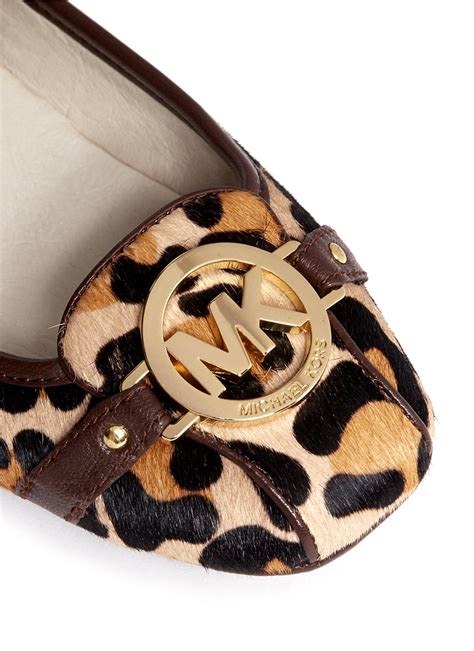 michael kors leopard print flats|michael kors leopard print handbags.